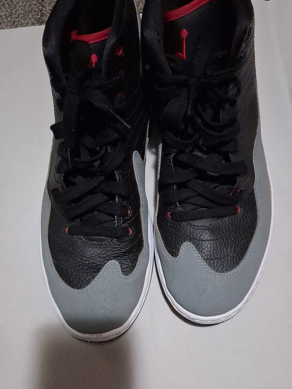 Nike Jordons KO 23  Men's Black and Gray High-Top (AR4493-16)